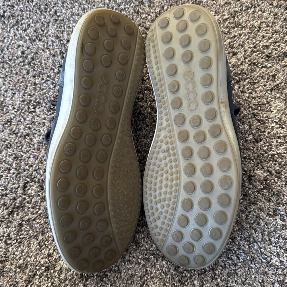 Ecco navy blue shoes size 45 - Picture 3 of 3